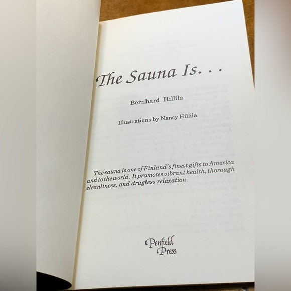 Vintage Paperback Book THE SAUNA IS… by Bernhard Hillila - Picture 13 of 16